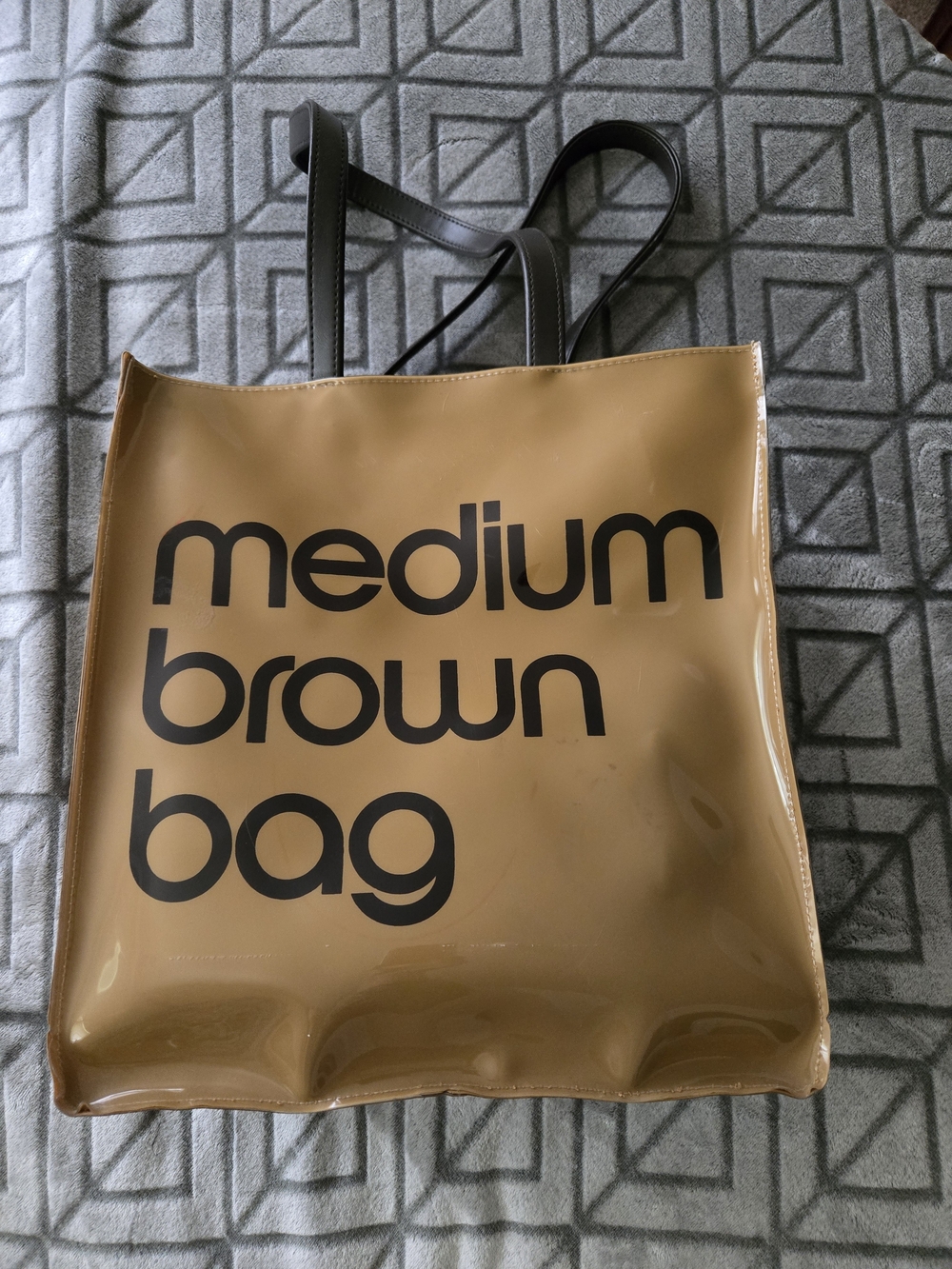Bloomingdale's Medium Brown Bag Tote